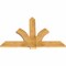 Ekena Millwork Redmond Rough Sawn Timber Gable Bracket, Western Red Cedar, 60"W x 40"H x 2"D x 6"F, 16/12 Pitch GBW060X40X0206RED00RWR - alternate 2